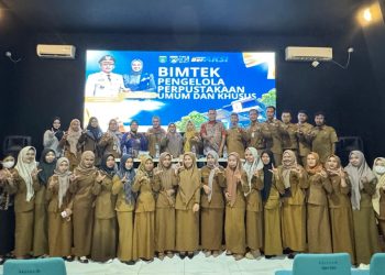 Tingkatkan Literasi dan SDM Unggul, Pemkab Tanah Bumbu Gelar Bimtek Pengelola Perpustakaan