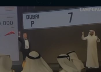 Diluar Nalar, Harga Plat Mobil Kode Khusus Ini  Dilelang Tembus Hampir Setengah Triliun