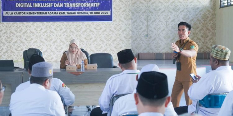 Penyuluh Agama Islam Tanah Bumbu Antusias Ikuti Pelatihan Konten Digital
