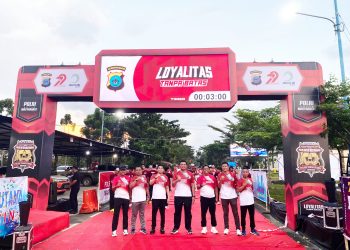 Bupati Andi Rudi Latif Apresiasi Bhayangkara Run dan Kontes Kambing BerAKSI Semarakan HUT Bhayangkara ke-79 di Tanah Bumbu