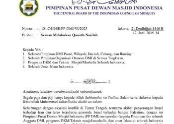 Jumatan di Masjid Besar Banjarmasin  Tak Selipkan Seruan Doa Qunuth Nazilah untuk Mujahidin Palestina