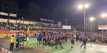 Ketua DPRD Tanbu Apresiasi Kejuaraan Bola Voli Kapolres Cup 2025, Ribuan Penonton Padati Lapangan