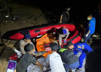 Mayat Tanpa Identitas Ditemukan Mengambang di Sungai Desa Api-Api