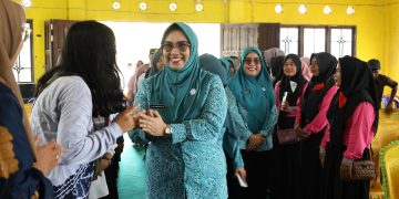 Ketua TP PKK Andi Irmayani Apresiasi Desa Pematang Ulin Ikuti Lomba PHBS Tingkat Kalsel