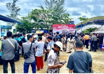 Layanan Kopi Manis Polres Tanah Bumbu Sasar Warga Pesisir Angsana