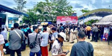 Layanan Kopi Manis Polres Tanah Bumbu Sasar Warga Pesisir Angsana