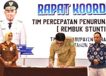 Pemkab Tanah Bumbu Gandeng Rumah Pena BerAksi Cegah Stunting, Wujudkan Generasi Sehat
