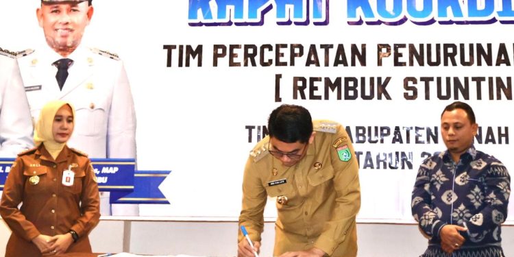 Pemkab Tanah Bumbu Gandeng Rumah Pena BerAksi Cegah Stunting, Wujudkan Generasi Sehat