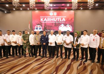 Bupati Andi Rudi Latif Hadiri Rapat Koordinasi Pengendalian Karhutla Kalsel 2025 di Banjarbaru