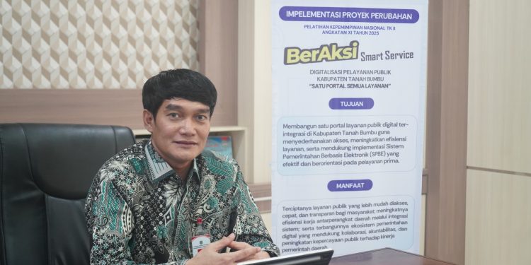 Kadis Kominfosp Tanah Bumbu Gagas Transformasi Digital Pelayanan Publik Lewat “BerAKSI Smart Service”