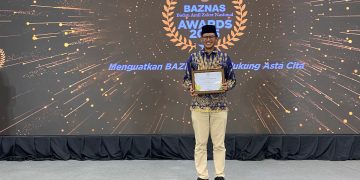 Rumah Zakat Raih BAZNAS Awards 2025 Kategori LAZ Nasional Kelembagaan Terbaik