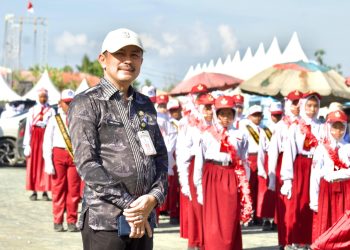 1.110 Peserta Ikuti Lomba Gerak Jalan Pelajar di Tanah Bumbu