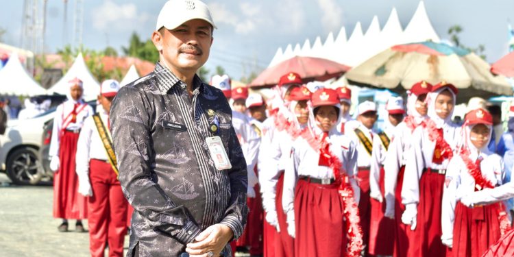 1.110 Peserta Ikuti Lomba Gerak Jalan Pelajar di Tanah Bumbu