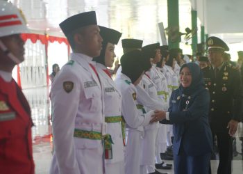 Paskibraka Tanah Bumbu Tahun 2025 Angkatan ke-22 Dikukuhkan