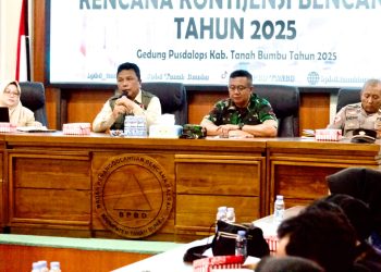 Pemkab Tanah Bumbu Gelar FGD Penyusunan Rencana Kontinjensi Bencana 2025–2027
