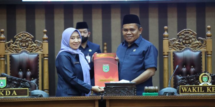 Pemkab Tanah Bumbu Sampaikan Raperda Kerja Sama Daerah