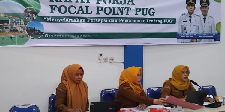 Tanah Bumbu Mantapkan Komitmen PUG Lewat Rapat Pokja Focal Point