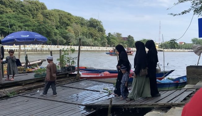 Nyaman, Cuaca Banjarmasin Sepanjang Siang Jelang Gerhana Bulan Total