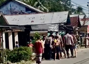 Bayi di Barabai Meninggal Dibanting Pemabok, Warga Menangis Lihat Sang Ayah Gedong ke Pemakaman