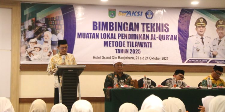 Pemkab Tanbu Gelar Bimtek Muatan Lokal Pendidikan Al-Qur’an Metode Tilawati