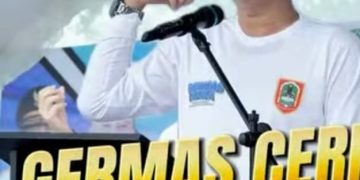 Wakil Bupati HSU Hero Setiawan Buka Kegiatan GERMAS CERIA