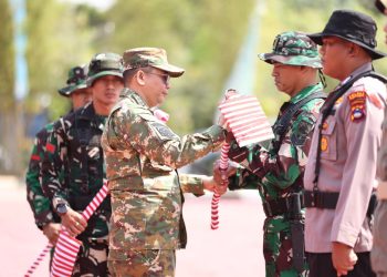 TMMD Ke-126 Resmi Dimulai, Bupati Andi Rudi Latif : Wujud Nyata Gotong Royong Membangun Desa