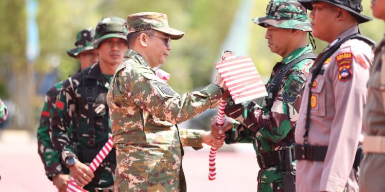 TMMD Ke-126 Resmi Dimulai, Bupati Andi Rudi Latif : Wujud Nyata Gotong Royong Membangun Desa