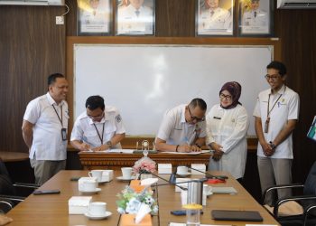 PT Air Minum Bandarmasih Teken MOU dengan Perumda PALD