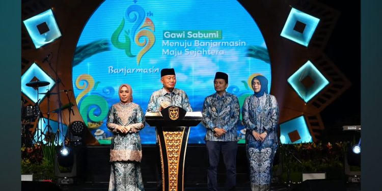 Tanah Bumbu Hadiri Puncak HUT ke-499 Banjarmasin: Wujud Sinergi untuk Banua