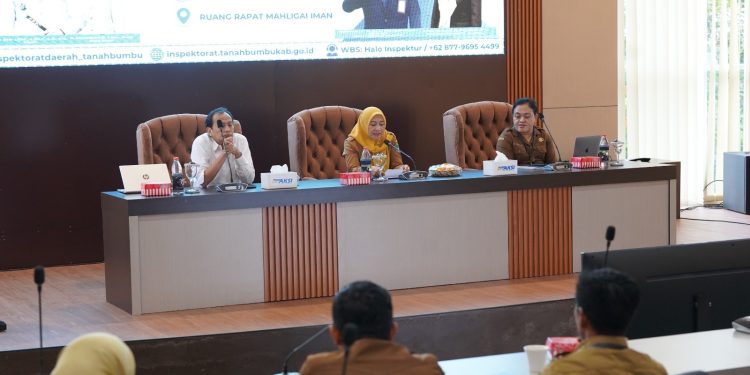 Pemkab Tanbu Gelar Sosialisasi Pengendalian Risiko Kecurangan dan Anti Korupsi