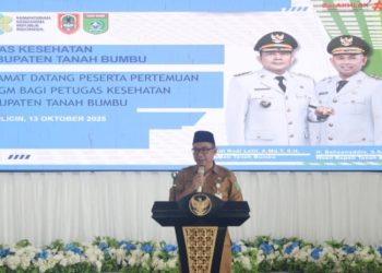 Dinas Kesehatan Tanah Bumbu Gelar Review EPPGM, dr. Yandi :Indonesia Masih Menghadapi Tantangan Triple Burden Mas asalah Gizi