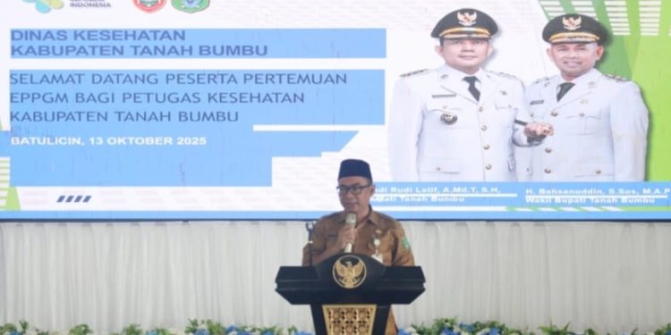 Dinas Kesehatan Tanah Bumbu Gelar Review EPPGM, dr. Yandi :Indonesia Masih Menghadapi Tantangan Triple Burden Mas asalah Gizi