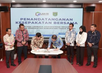 Pemkab Tanah Bumbu dan Lembaga Administrasi Negara Teken MoU, Wujud Komitmen Penguatan Kapasitas ASN Menuju Pemerintahan Unggul