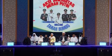 Pemkab Tanah Bumbu Dorong Persatuan Lewat Tabligh Akbar Aksi Sinergitas Merah Putih