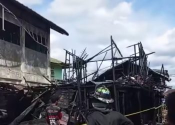 Dua Musibah di Banjarmaain, Viral Warga Senggol Tanggungjawab  PLN