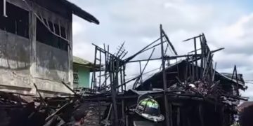 Dua Musibah di Banjarmaain, Viral Warga Senggol Tanggungjawab  PLN