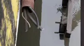Ada Kabel Traffict Light  di Banjarmasin Terpotong Dua, Warga: Padahal Dekat Pos Jaga yaa