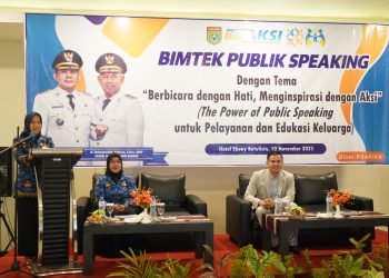 Pemkab Tanbu Gelar Bimtek Public Speaking untuk Tingkatkan Kualitas SDM Kader dan Petugas DP3P2KB