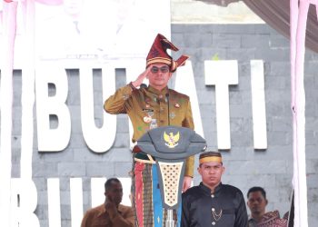 Terharu, Bupati Andi Rudi Latif Teteskan Air Mata Mengenang Perjuangan Pahlawan
