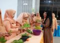 DWP Tanah Bumbu Gelar Pelatihan Membuat Garnis dari Sayuran