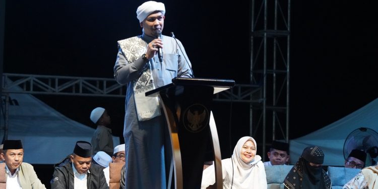 Tabligh Akbar Meriahkan Aksi Sinergitas Merah Putih di Angsana