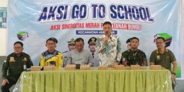 Aksi Go To School Tanah Bumbu, Tanamkan Wawasan Kebangsaan dan Cegah Narkoba di Kalangan Pelajar