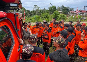 Sinergi Kesiapsiagaan, BPBD Tanbu Berikan Ilmu Kebencanaan kepada Banser GP Ansor