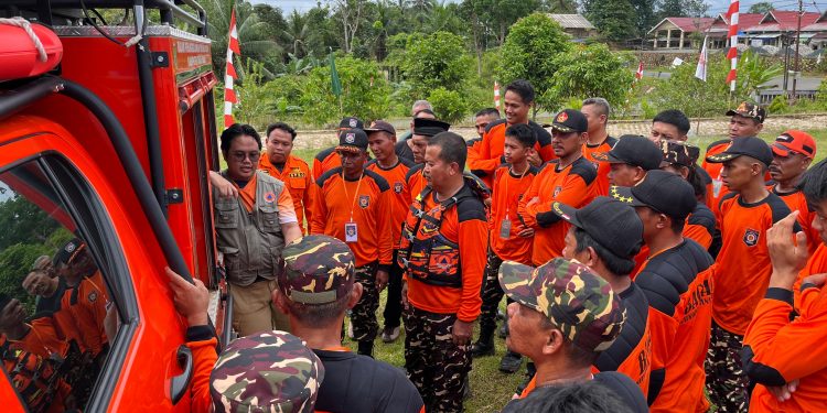 Sinergi Kesiapsiagaan, BPBD Tanbu Berikan Ilmu Kebencanaan kepada Banser GP Ansor