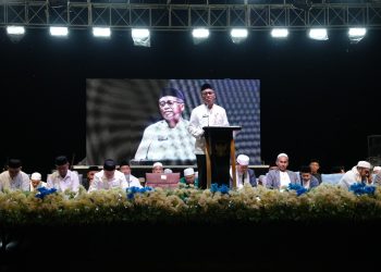 Tabligh Akbar Aksi Sinergitas Merah Putih di Teluk Kepayang, Warga Dikuatkan dengan Nilai Keagamaan dan Kebangsaan