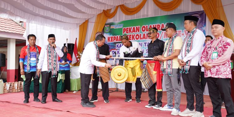 Pembukaan PORKEPSEK ke-8 Tanah Bumbu, Momentum Silaturahmi dan Peningkatan Mutu Pendidikan