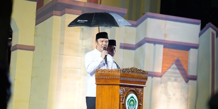Pagelaran Seni Panggung Gembira 1206 Integrity Generation Resmi Dibuka, Bupati Apresiasi Santri Azzikra DDI