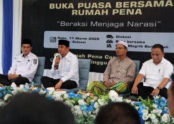 Bupati Tanah Bumbu Resmikan Kantor Rumah Pena, Dorong Program Literasi Kreatif