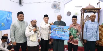 Safari Ramadan 1447 H di Satui: Pemkab Tanah Bumbu Salurkan Hibah Masjid dan Bantuan Sosial