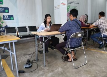 Kantor Pelayanan Pajak Banjarmasin Diserbu Masyarakat